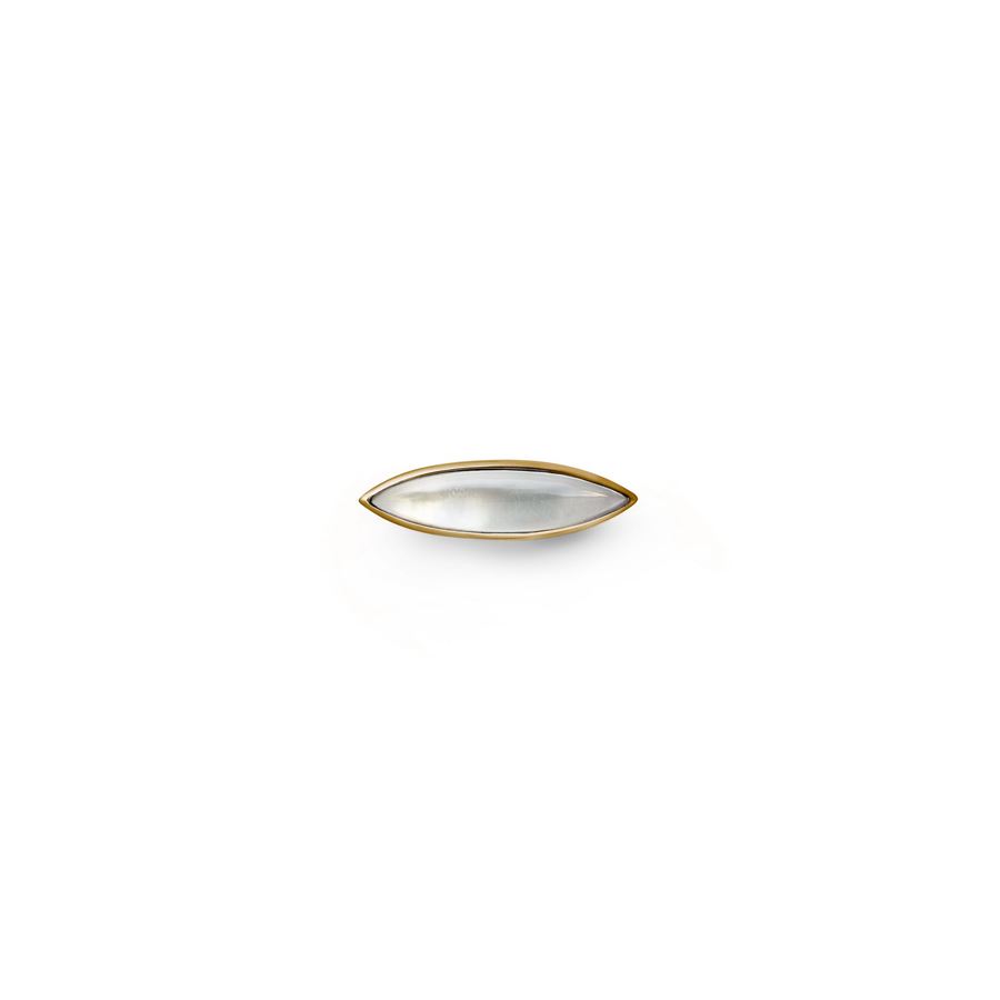 Anello Navetta con madreperla AURUM | AN1 NAV BROMOPB